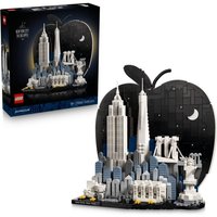 LEGO 21066 Architecture New York City – The Big Apple, Bauset, Zimmerdeko für Erwachsene von LEGO® GmbH