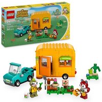 LEGO Animal Crossing Gerds Wohnwagen & Gärtnerei, Bauset mit Auto 77054 von LEGO® GmbH