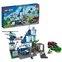 LEGO City 60316 Polizeistation mit Polizeiauto, Polizei-Spielzeug von LEGO® GmbH
