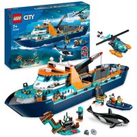 LEGO City 60368 Arktis-Forschungsschiff Set, großes Spielzeug-Boot von LEGO® GmbH