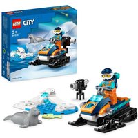 LEGO City 60376 Arktis-Schneemobil, Set mit 3 Tier-Figuren Konstruktionsspielzeug von LEGO® GmbH