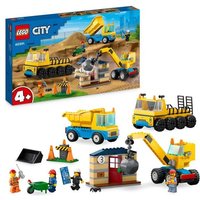 LEGO City 60391 Baufahrzeuge Set, Abriss-Spielzeug mit Bagger und Kipper von LEGO® GmbH