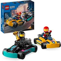 LEGO City 60400 Go-Karts mit Rennfahrern, Set mit Spielzeug-Autos von LEGO® GmbH
