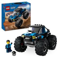LEGO City 60402 Blauer Monstertruck, Offroad-Auto, Spielzeug-Monster-Truck von LEGO® GmbH