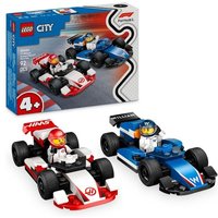 LEGO City F1 Williams Racing und Haas F1 Rennautos - Formel 1 Set 60464 von LEGO® GmbH