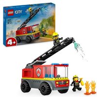 LEGO City Feuerwehrleiterfahrzeug - Feuerwehrauto Spielzeug 60463 von LEGO® GmbH