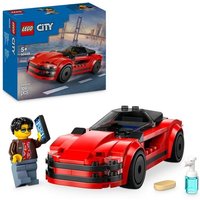 LEGO City Roter Sportwagen - Set mit Spielzeug Supersportwagen 60448 von LEGO® GmbH