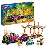LEGO City Stuntz 60357 Stunttruck mit Feuerreifen-Challenge Spielzeug von LEGO® GmbH