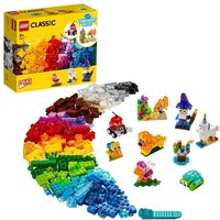 LEGO Classic 11013 Kreativ-Bauset mit durchsichtigen Steinen und Tieren von LEGO® GmbH