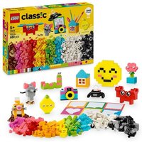 LEGO Classic Kreative Spaßbox, Spielzeug mit bunten Bausteinen 11042 von LEGO® GmbH