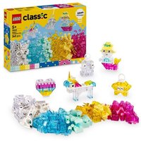 LEGO Classic Zauberbox mit durchsichtigen Steinen, Bunte Bausteine 11040 von LEGO® GmbH