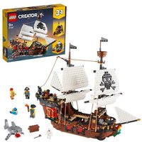 LEGO Creator 31109 3-in-1 Piratenschiff Set, Taverne und Totenkopfinsel von LEGO® GmbH