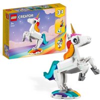 LEGO Creator 3in1 31140 Magisches Einhorn, Spielzeug mit Tierfiguren von LEGO® GmbH