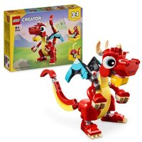 LEGO Creator 3in1 31145 Roter Drache Spielzeug mit Fisch und Phönix von LEGO® GmbH