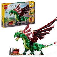 LEGO Creator 3in1 Grüner Drache - Spielzeug Seeschlange & Phönix 31161 von LEGO® GmbH