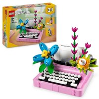 LEGO Creator 3in1 Schreibmaschine mit Blumen - Modelle zum Umbauen 31169 von LEGO® GmbH