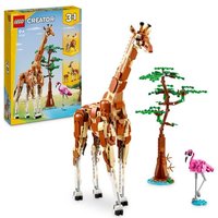 LEGO Creator 3in1 Tiersafari, Set mit Löwe, Giraffe und Gazelle 31150 von LEGO® GmbH