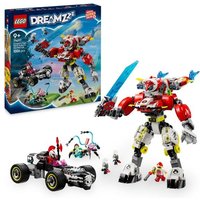 LEGO DREAMZzz Coopers Tiger-Mech und Zero's Hot Rod Auto, Geschenk 71497 von LEGO® GmbH