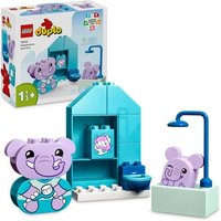 LEGO DUPLO 10413 Alltagsroutinen: Baden, Lernspielzeug mit Tierfiguren von LEGO® GmbH