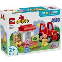 LEGO DUPLO 10468 Peppa Wutz Traktor und Marktstand, Traktor Spielzeug von LEGO® GmbH