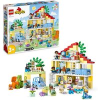 LEGO DUPLO 10994 3-in-1-Familienhaus, Puppenhaus-Spielzeug von LEGO® GmbH