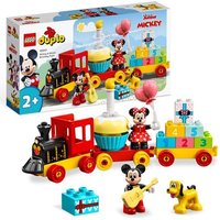 LEGO DUPLO Disney Mickey und Minnies Geburtstagszug, Spielzeug 10941 von LEGO® GmbH