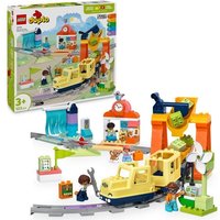 LEGO DUPLO Town Große interaktive Eisenbahn, Montessori Spielzeug 10428 von LEGO® GmbH