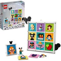 LEGO Disney 43221 100 Jahre Disney Zeichentrickikonen Wandkunst Set von LEGO® GmbH