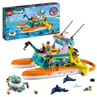 LEGO Friends 41734 Seerettungsboot Set, Spielzeug mit Tieren für Kinder von LEGO® GmbH