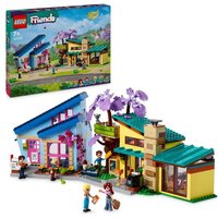 LEGO Friends 42620 Ollys und Paisleys Familien Haus, Spielzeug mit Puppenhaus von LEGO® GmbH