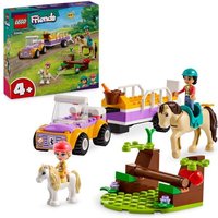 LEGO Friends 42634 Pferde- und Pony-Anhänger, Perde-Spielzeug mit Figuren von LEGO® GmbH
