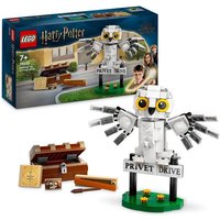 LEGO Harry Potter 76425 Hedwig im Ligusterweg 4 Spielzeug mit Eule-Figur von LEGO® GmbH