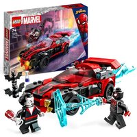 LEGO Marvel 76244 Miles Morales vs. Morbius, Spider-Man Spielzeugauto von LEGO® GmbH