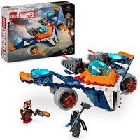 LEGO Marvel 76278 Rockets Raumschiff vs. Ronan Set, Raumschiff-Spielzeug von LEGO® GmbH