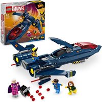 LEGO Marvel 76281 X-Jet der X-Men, baubares Modell-Flugzeug mit Figuren von LEGO® GmbH