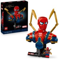 LEGO Marvel Iron Spider-Man Büste, Superhelden Set zum Sammeln 76326 von LEGO® GmbH