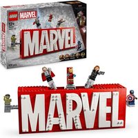 LEGO Marvel: MARVEL Logo & Minifiguren - Set mit Avengers Figuren 76313 von LEGO® GmbH