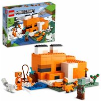 LEGO Minecraft 21178 Die Fuchs-Lodge, Spielzeug ab 8 Jahren mit Figuren von LEGO® GmbH