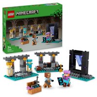 LEGO Minecraft 21252 Die Waffenkammer, Set mit Spielzeug-Waffen und Figur von LEGO® GmbH