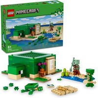 LEGO Minecraft 21254 Das Schildkrötenstrandhaus, Spielzeug-Haus mit Tieren von LEGO® GmbH