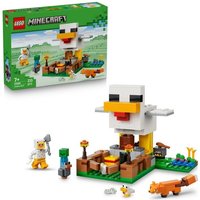 LEGO Minecraft 21585 Hühnerfarm, Kinder Spielzeug mit Tierfiguren von LEGO® GmbH