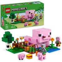 LEGO Minecraft 21268 Das Babyschwein-Haus, Gamer Spielzeug für Kinder von LEGO® GmbH