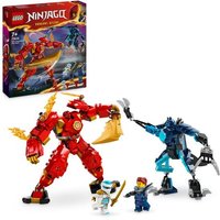 LEGO NINJAGO 71808 Kais Feuermech, Action-Spielzeug mit 2 Actionfiguren von LEGO® GmbH