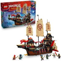 LEGO NINJAGO Der Tempel-Flugsegler - Set mit Spielzeug Schiff - 71848 von LEGO® GmbH