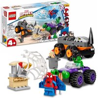 LEGO Marvel 10782 Hulks und Rhinos Monster Truck-Duell Spielzeug von LEGO® GmbH