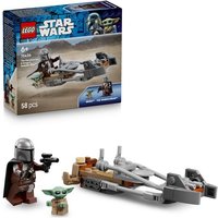 LEGO Star Wars 75436 Der Mandalorianer und Grogu auf ihrem Speeder Bike von LEGO® GmbH