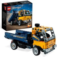 LEGO Technic 42147 Kipplaster Spielzeug, 2in1-Set, Baufahrzeug-Modell von LEGO® GmbH