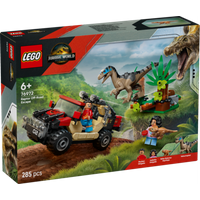 LEGO® Jurassic World™ 76972 Raptor: Verfolgungsjagd mit dem Geländewagen von LEGO® JURASSIC WORLD™