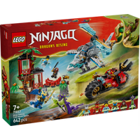 LEGO® NINJAGO 71857 Showdown am Baumhaus mit dem Ninja-Bike von LEGO® NINJAGO™