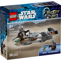 LEGO® Star Wars™ 75436 Der Mandalorianer und Grogu auf ihrem Speeder Bike™ von LEGO® STAR WARS™